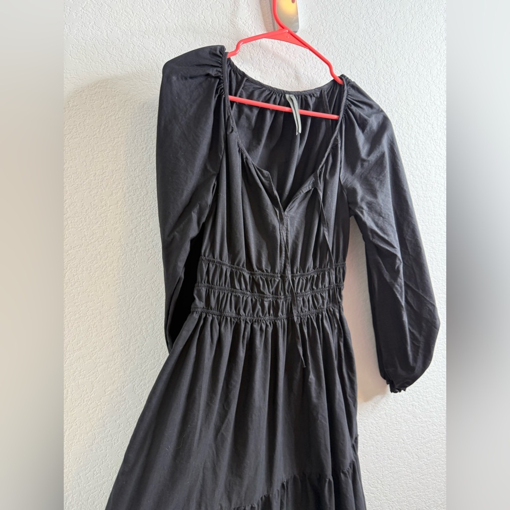 Anthropologie The Somerset Maxi Dress:
Puff-Sleeve Edition Black Sz Small - Picture 16 of 16